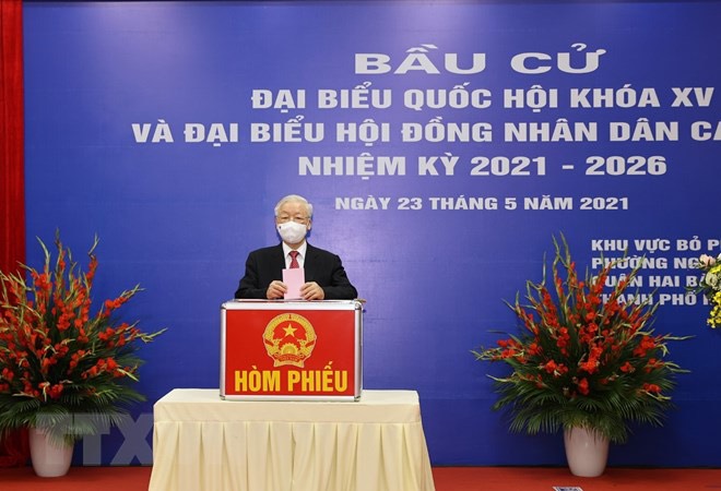 Các tỉnh Đông Nam Bộ phần lớn đã hoàn thành bỏ phiếu bầu cử trong cả nước